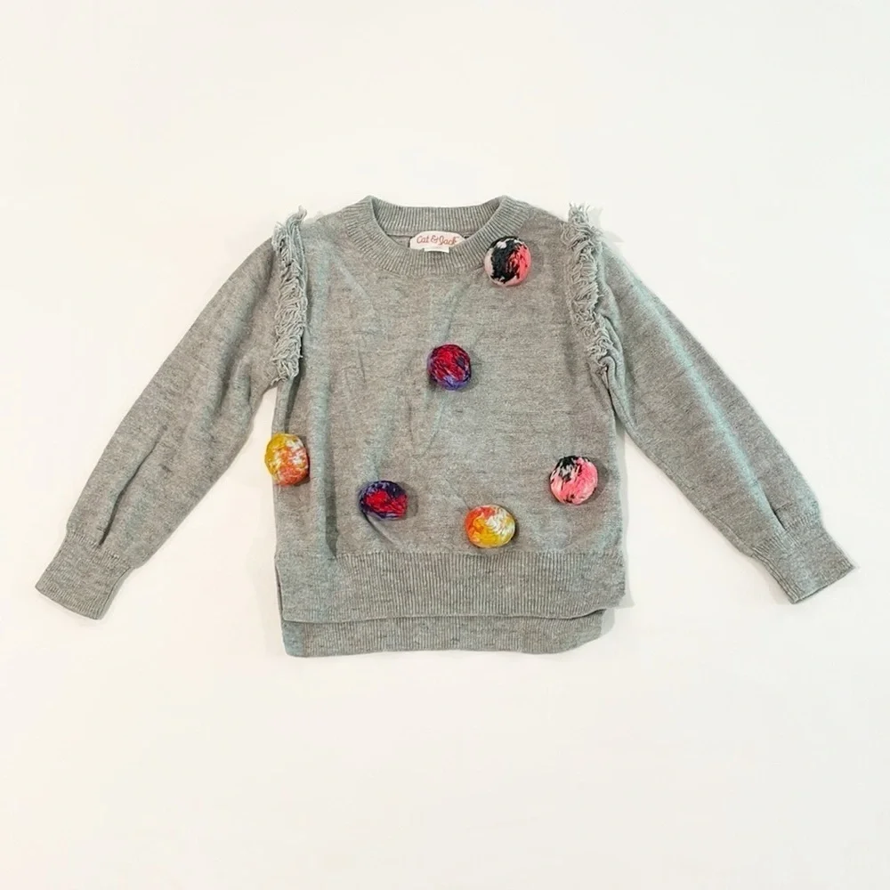 Cat & Jack‎ 12m pompom sweater